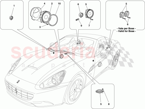 Part Diagram for Ferrari 191370