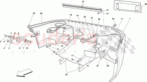 Part Diagram for Ferrari 80203700