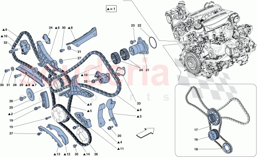 Part Diagram for Ferrari 288341