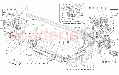 Part Diagram for Ferrari 63888500
