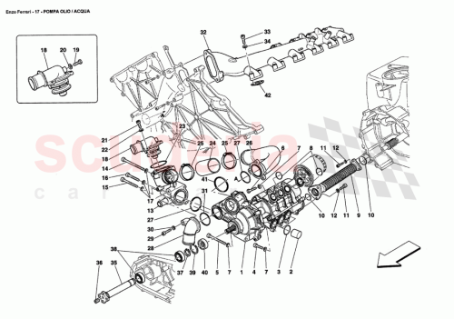 Part Diagram for Ferrari 230890