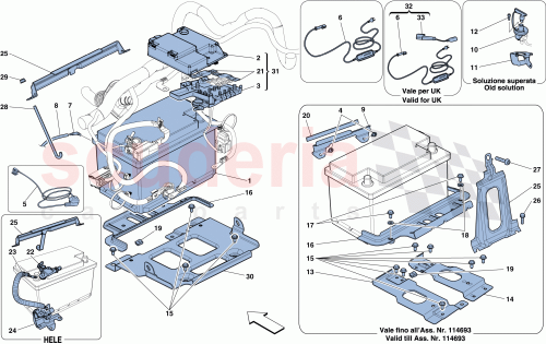Part Diagram for Ferrari 263385