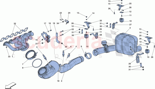 Part Diagram for Ferrari 284542