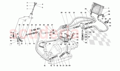 Part Diagram for Ferrari 144250