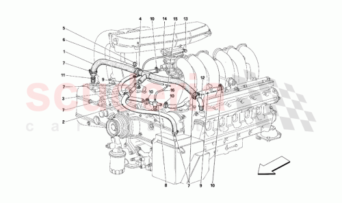 Part Diagram for Ferrari 147314