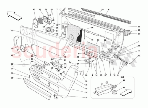 Part Diagram for Ferrari 15901475