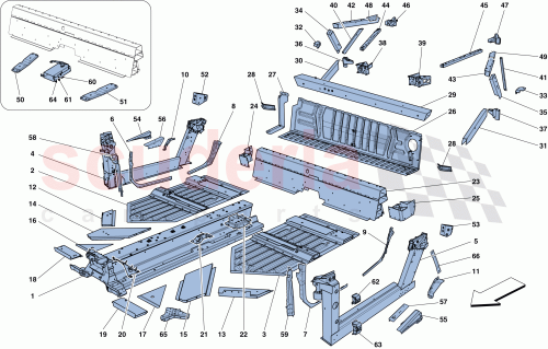 Part Diagram for Ferrari 282539