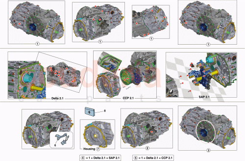 Part Diagram for Ferrari 70004248