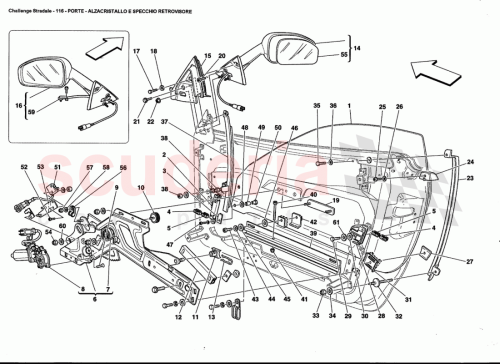 Part Diagram for Ferrari 68169700