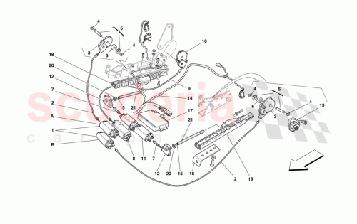 Part Diagram for Ferrari 65877100