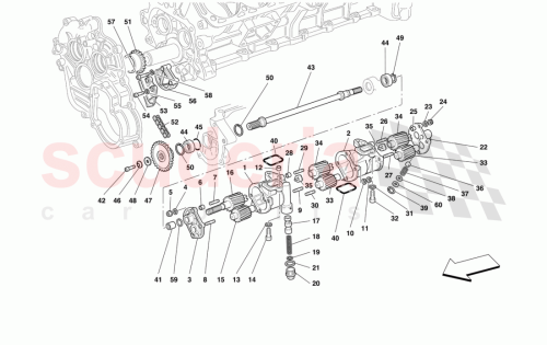 Part Diagram for Ferrari 154484