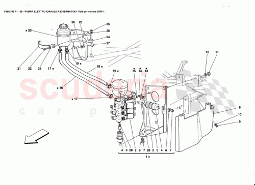 Part Diagram for Ferrari 179254