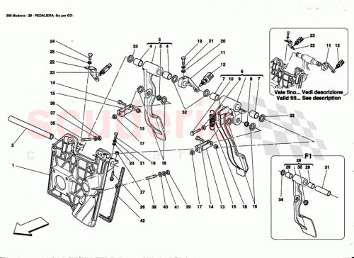 Part Diagram for Ferrari 179785