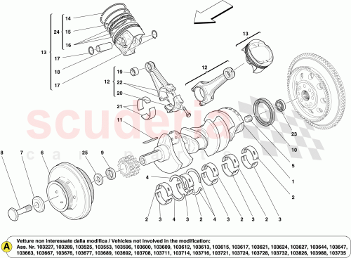 Part Diagram for Ferrari 261719