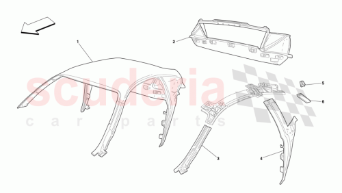 Part Diagram for Ferrari 66146011