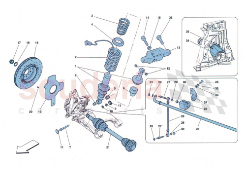 Part Diagram for Ferrari 265698