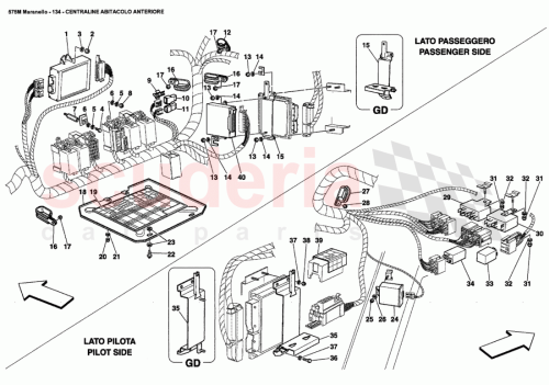 Part Diagram for Ferrari 189742