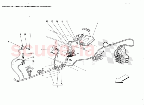 Part Diagram for Ferrari 168271