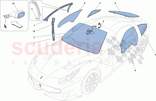Part Diagram for Ferrari 83370000