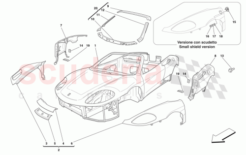 Part Diagram for Ferrari 66158711