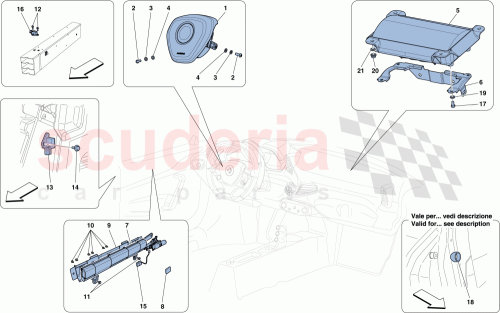 Part Diagram for Ferrari 83911300