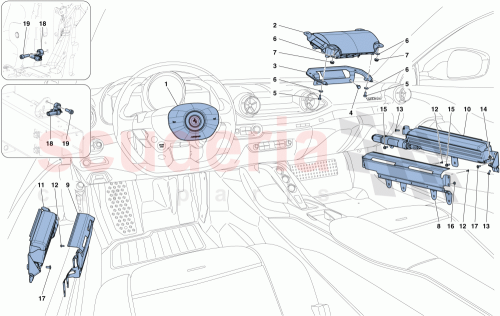 Part Diagram for Ferrari 89336100