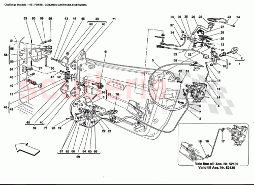Part Diagram for Ferrari 67774500