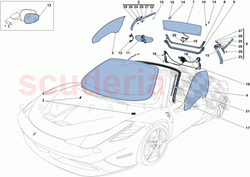 Part Diagram for Ferrari 83094000