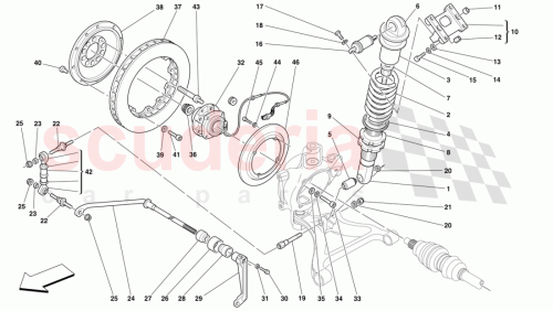 Part Diagram for Ferrari 182544