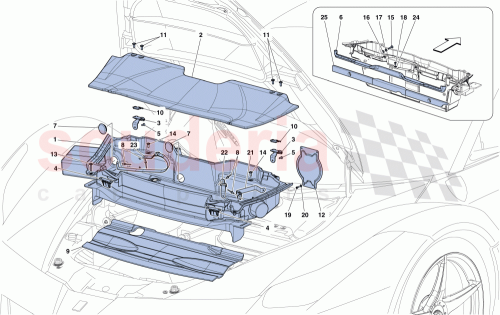 Part Diagram for Ferrari 87782400
