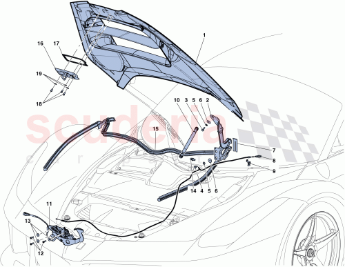 Part Diagram for Ferrari 86297600