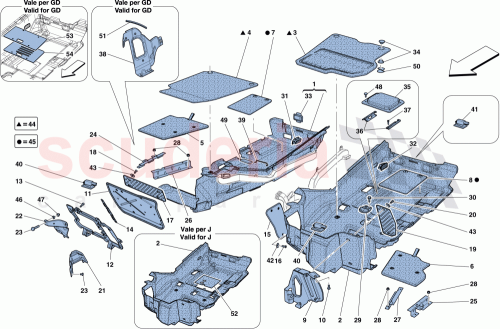 Part Diagram for Ferrari 84232000