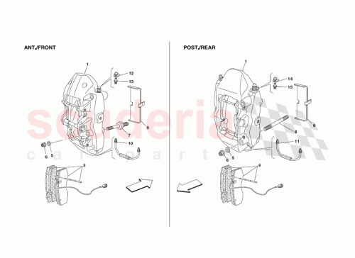 Part Diagram for Ferrari 215666