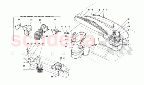 Part Diagram for Ferrari 62424400