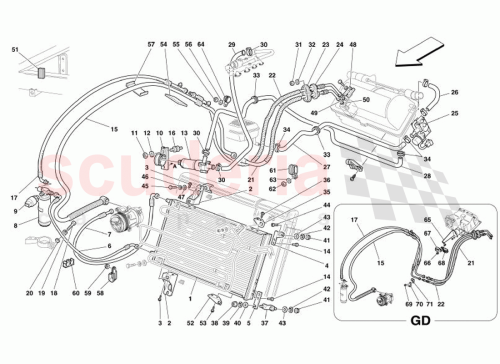Part Diagram for Ferrari 10459087
