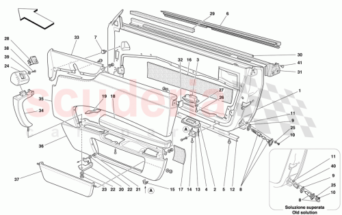 Part Diagram for Ferrari 12639477