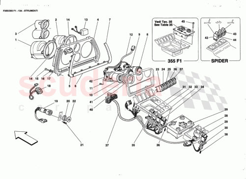 Part Diagram for Ferrari 171075