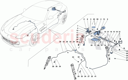 Part Diagram for Ferrari 786052