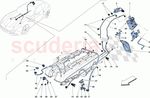 Part Diagram for Ferrari 217156