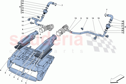 Part Diagram for Ferrari 325024