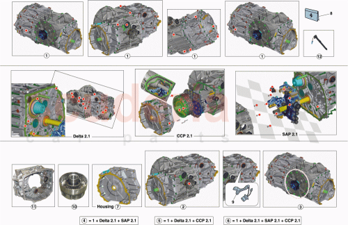 Part Diagram for Ferrari 70004181