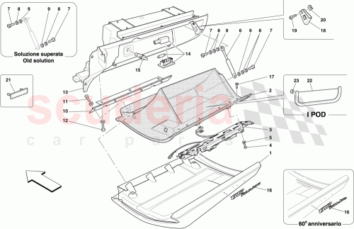 Part Diagram for Ferrari 191513