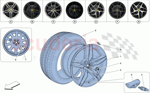 Part Diagram for Ferrari 324159