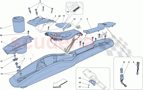 Part Diagram for Ferrari 83118800