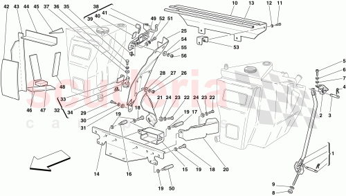 Part Diagram for Ferrari 231370