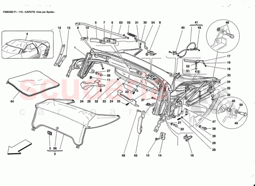 Part Diagram for Ferrari 63690700
