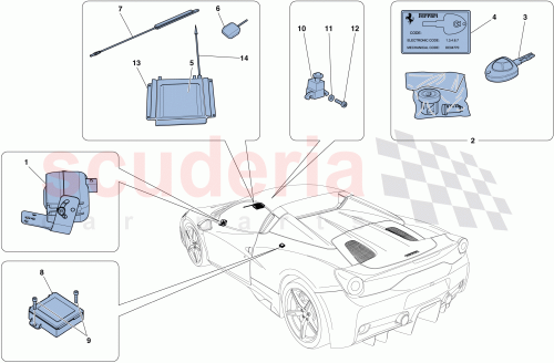 Part Diagram for Ferrari 297179