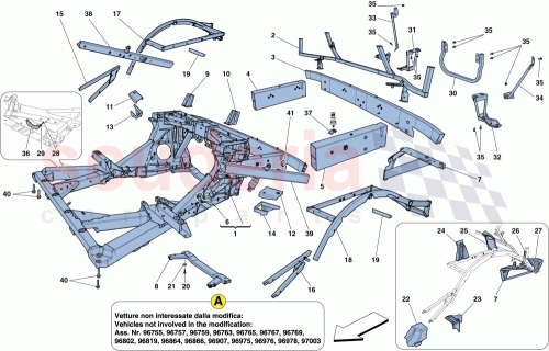 Part Diagram for Ferrari 260290