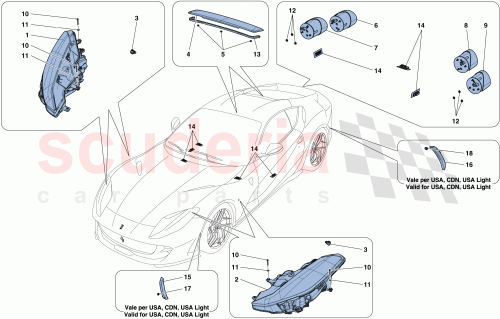 Part Diagram for Ferrari 336581