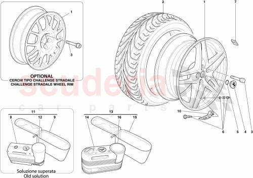 Part Diagram for Ferrari 224549 | 312450